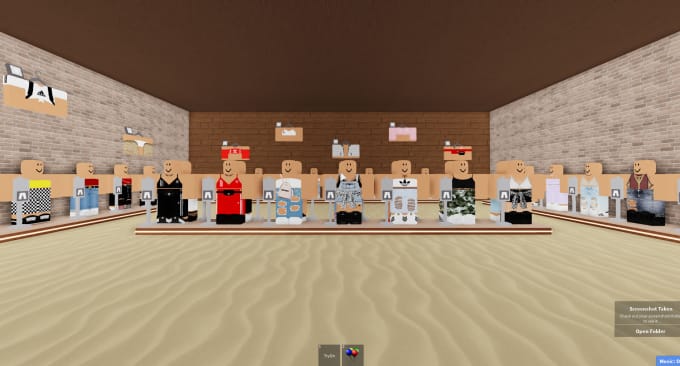 Making My Own MERCH STORE in Roblox  Life 
