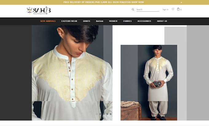design new or redesign shopify website shopify store