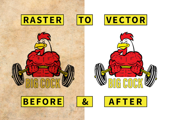 do vector tracing, convert logo or image to vector