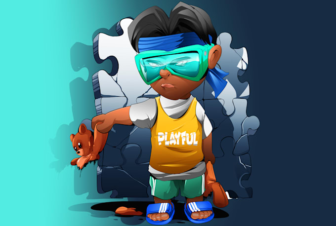 design custom character and mascot design