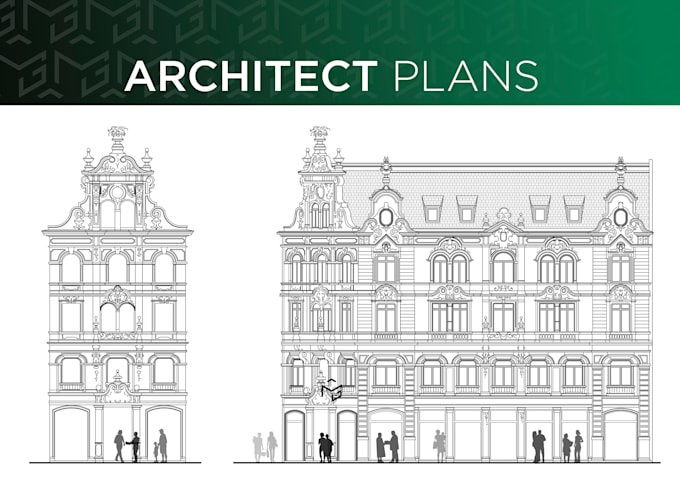 draw fast architectural autocad floor plans and elevations