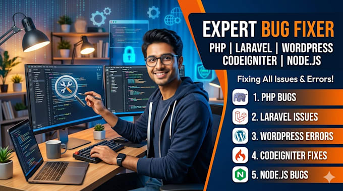 fix php, laravel and wordpress websites