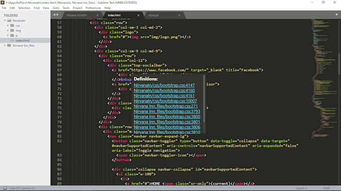 fix website bug HTML,CSS,js