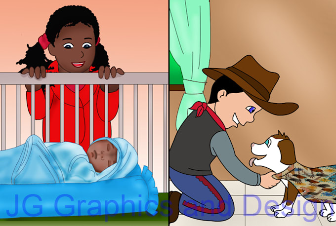 make illustrations for your book or anything else