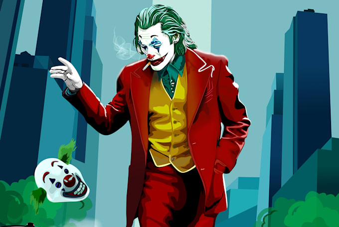 do beautiful vector artworks for you