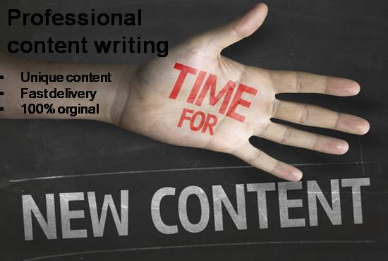 write 500 words SEO unique content for website or article