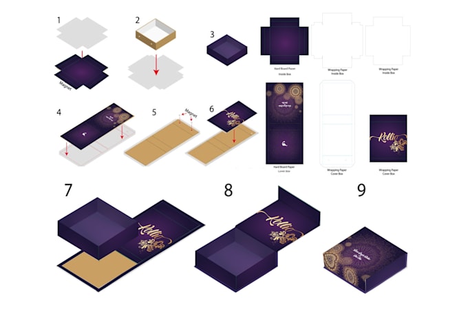 create a product packaging and label design