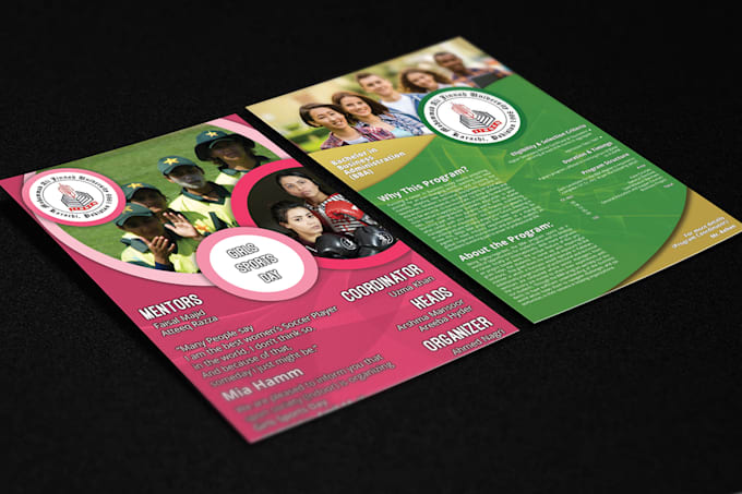 provide you a corporate flyer