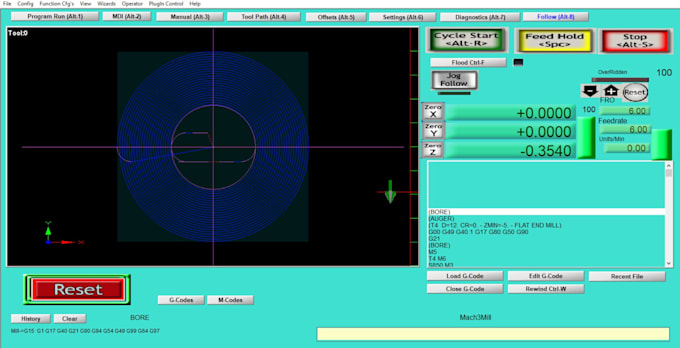cnc gcode programming for mach3 cnc milling