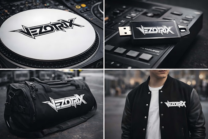 create eye catching logo for dj and music artist