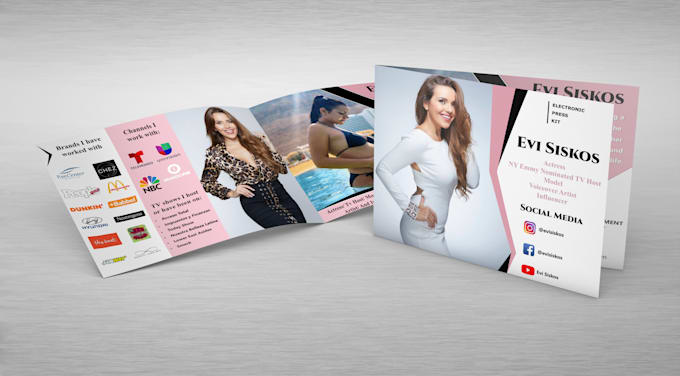 design professional speaker one sheet in 24 hours