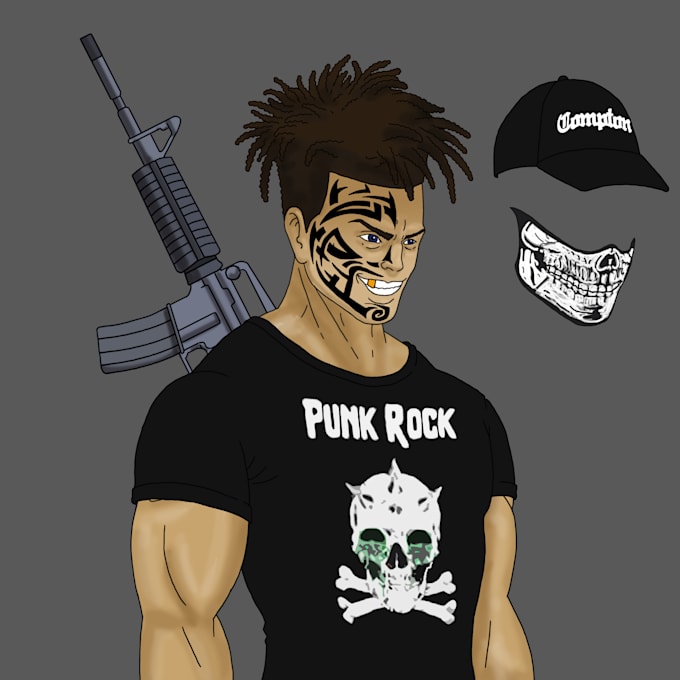 create digital paintings and illustrations
