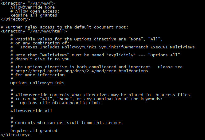setup apache nginx server