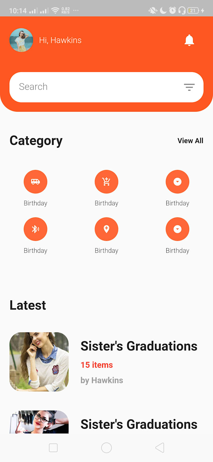 develop any mobile application in flutter