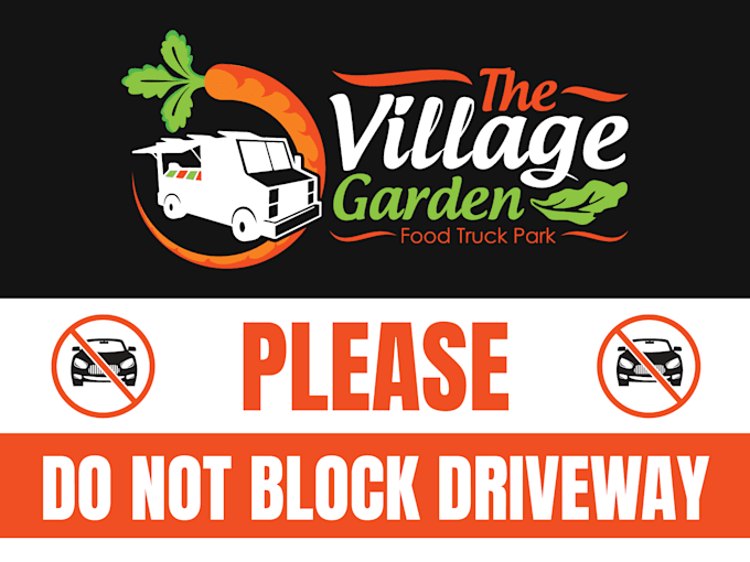 design professional and creative yard sign