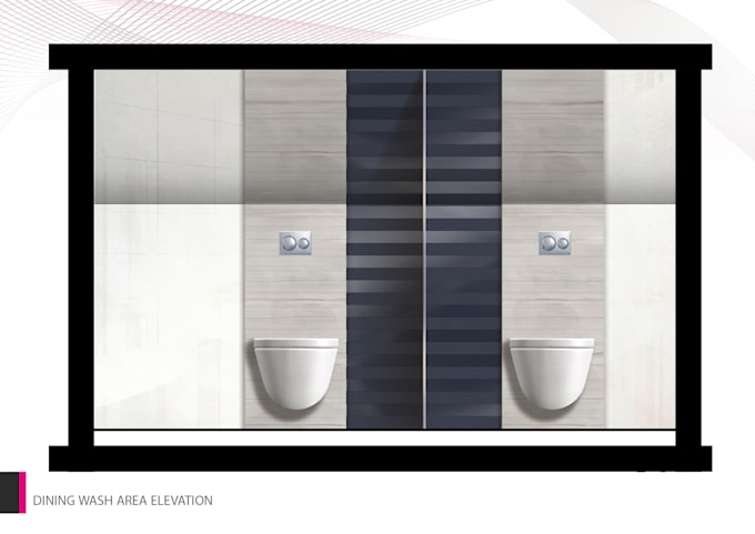 render  your 2d plans and elevations using photoshop