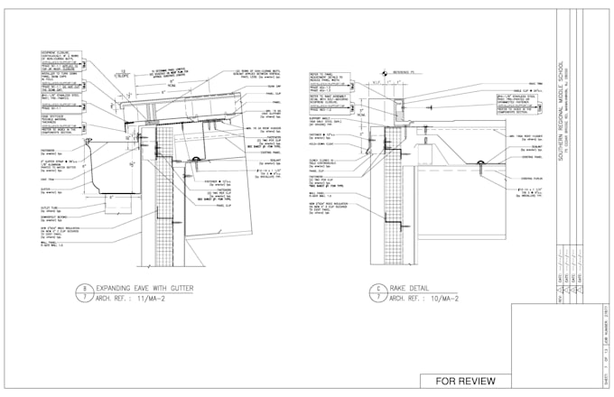 do metal building roof and wall plan