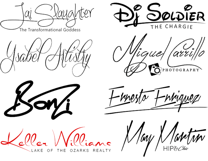do signature logo design