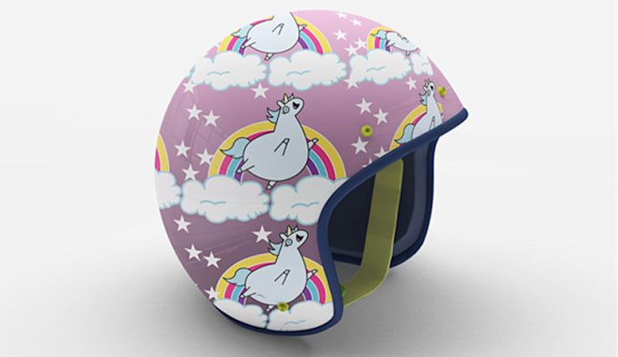 design kids bike helmet
