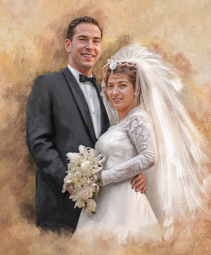 create your picture into oil painting
