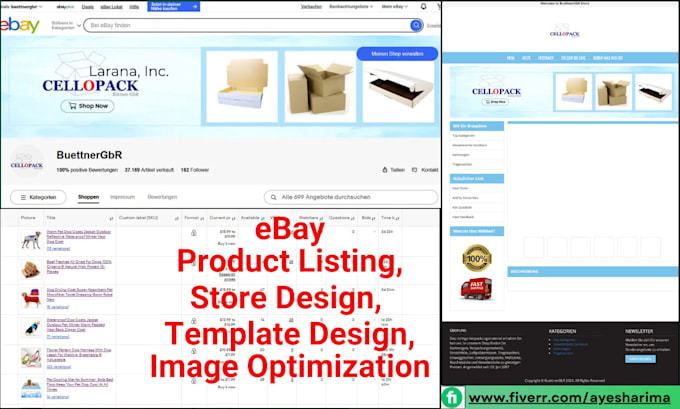 do ebay product listing, html template design, ebay SEO listing