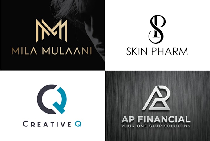 create luxury fashion feminine monogram logo for your business