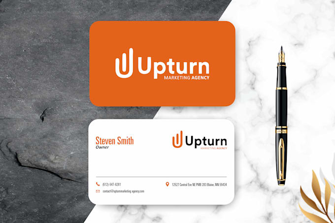 design professional minimalist logo design business card or stationery branding