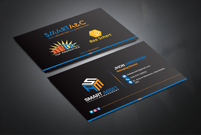 design professional business card and email signature