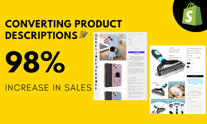 write shopify product description for shopify dropshipping