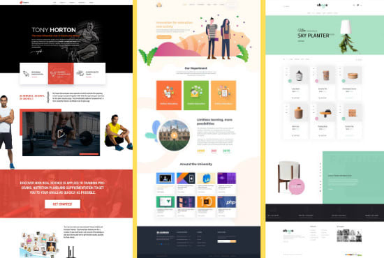 Create a responsive website by html css bootstrap by Arman_sohel | Fiverr