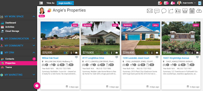 develop real estate websites, mobile apps, and CRM