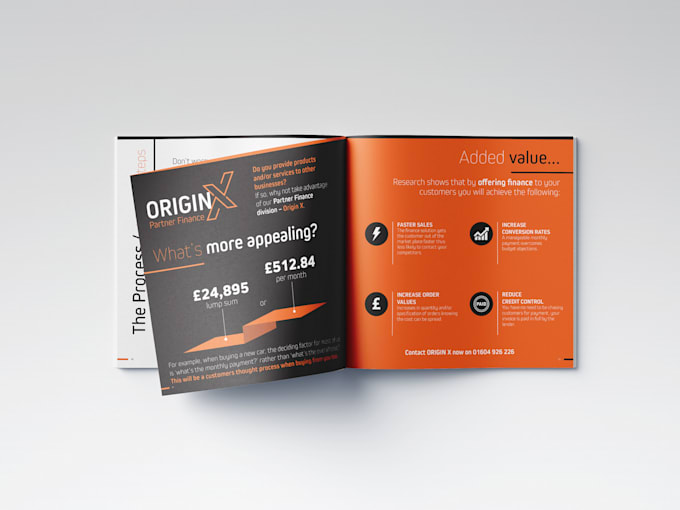 design a professional brochure or catalog
