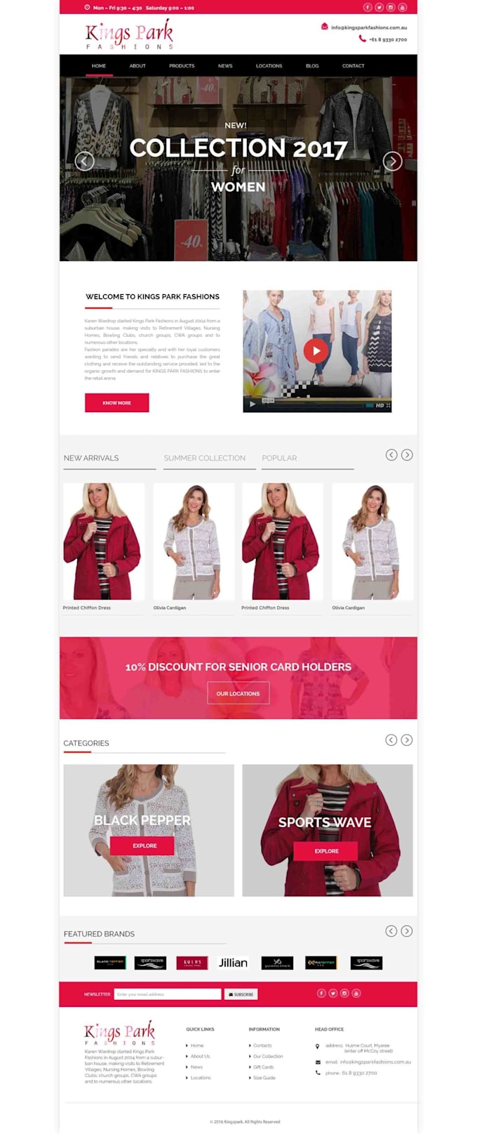 install wordpress template and add content on pages