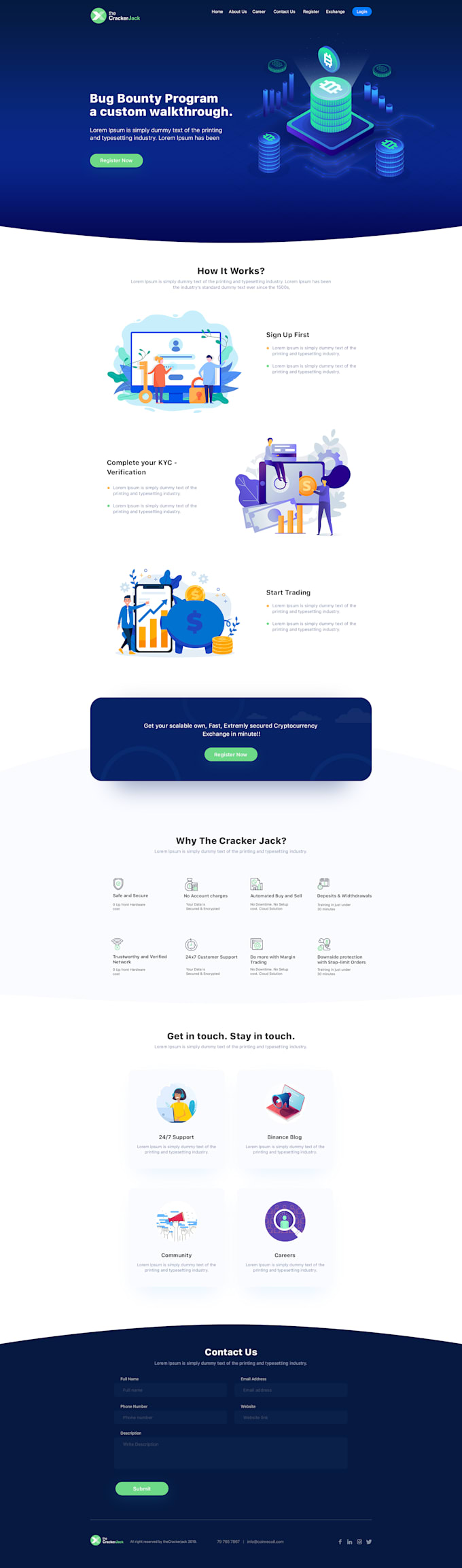 build a cryptocurrency exchange secure and scalable