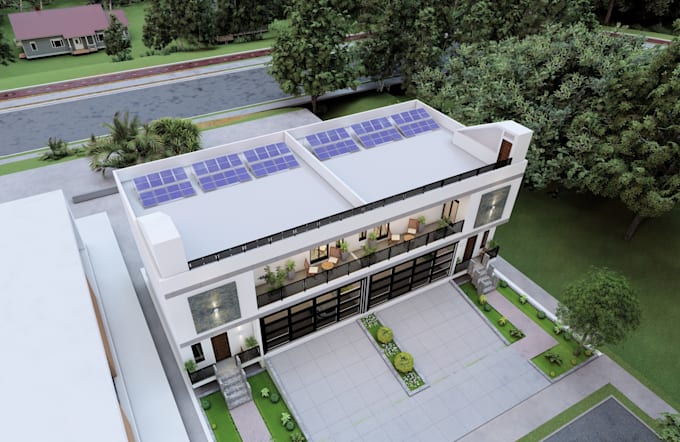 Create Buildings Create realistic 3d rendering architecture design by Rashid1148 | Fiverr