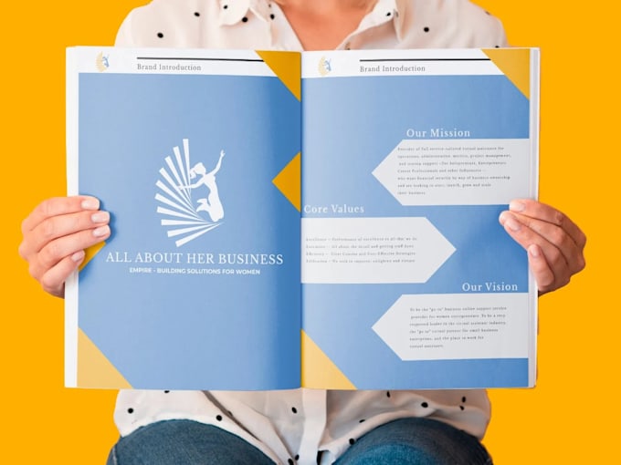 create branding, social media, and stationery kits for you