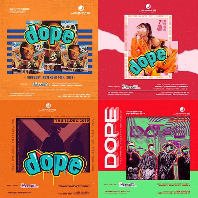 custom flyer for hiphop,rnb,urbantheme