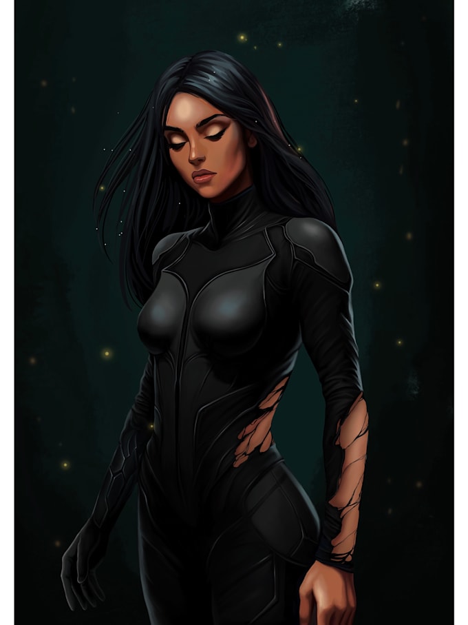 design characters and draw illustrations