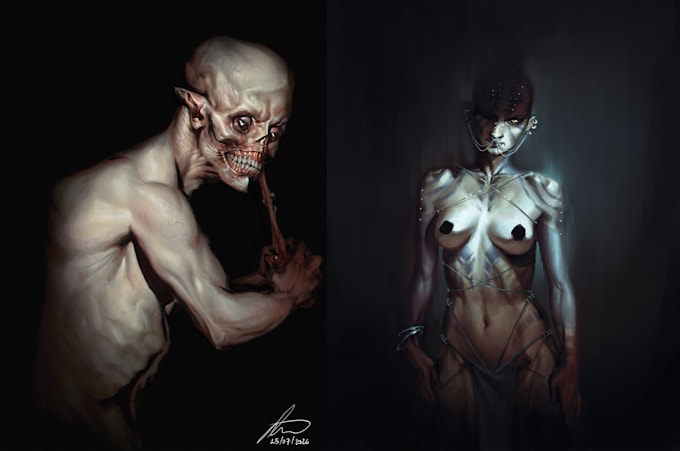 create high quality portraits and paintings