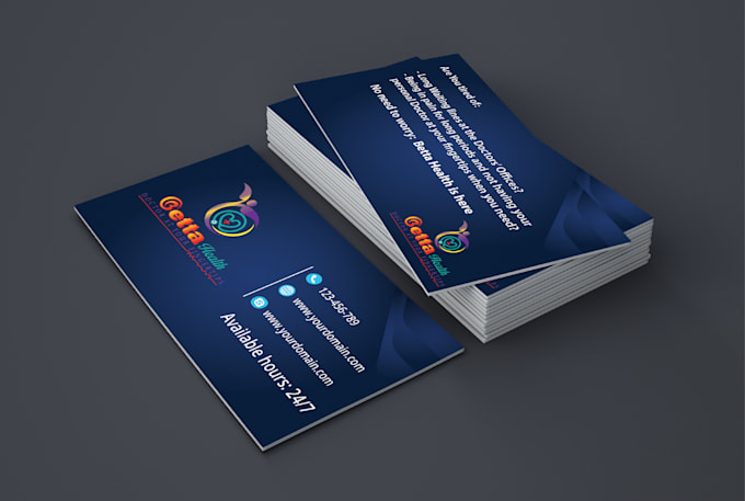design luxury business card