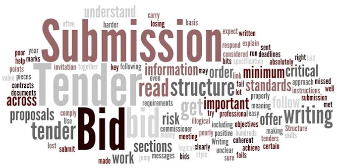 write a tender response