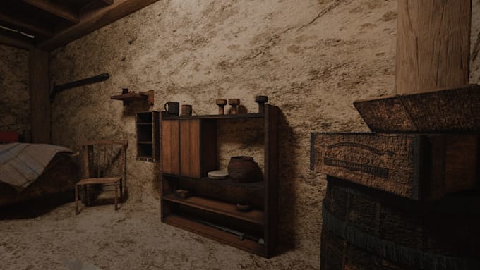create 3d game art modeling weapons and props for unity and unreal