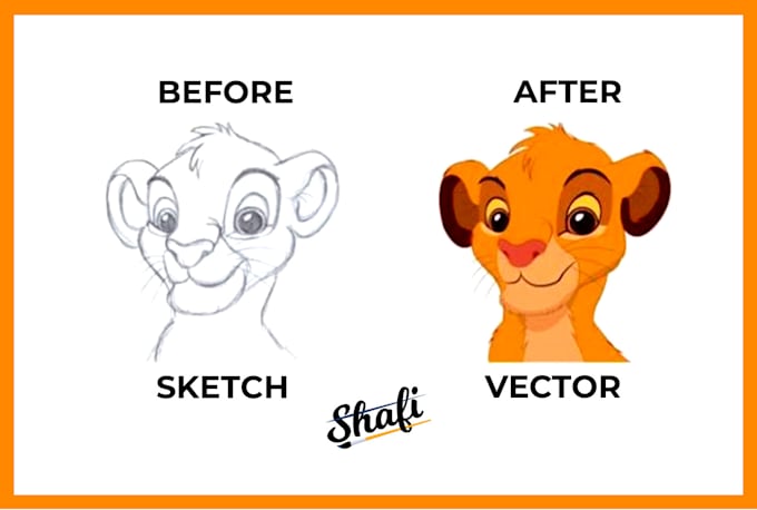 remake redraw redesign your logo raster to a vector file