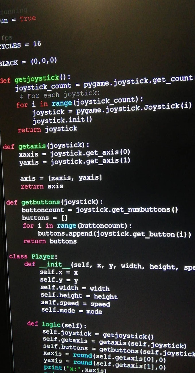 Develop a game for you in python by Greenmeows | Fiverr