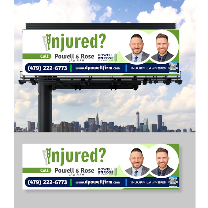 create high impact billboard ad