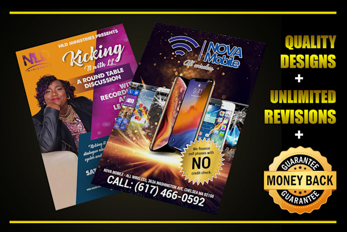 do next level flyer designs for you