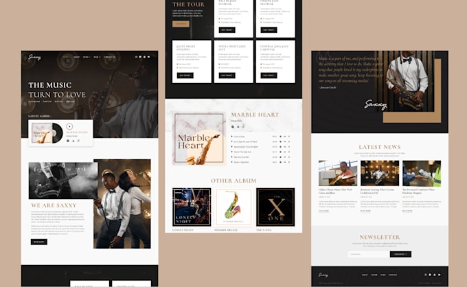 design wordpress website or landing page using elementor pro