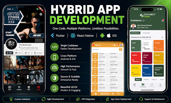 develop android and ios mobile app as flutter developer