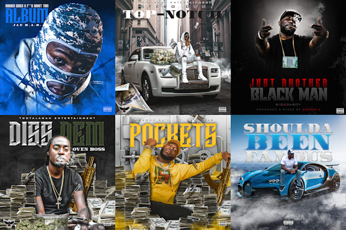 design mixtape and album cover