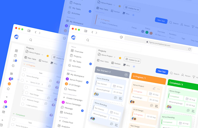 responsive web UI UX design in figma for startups, saas, fintech, and ecommerce